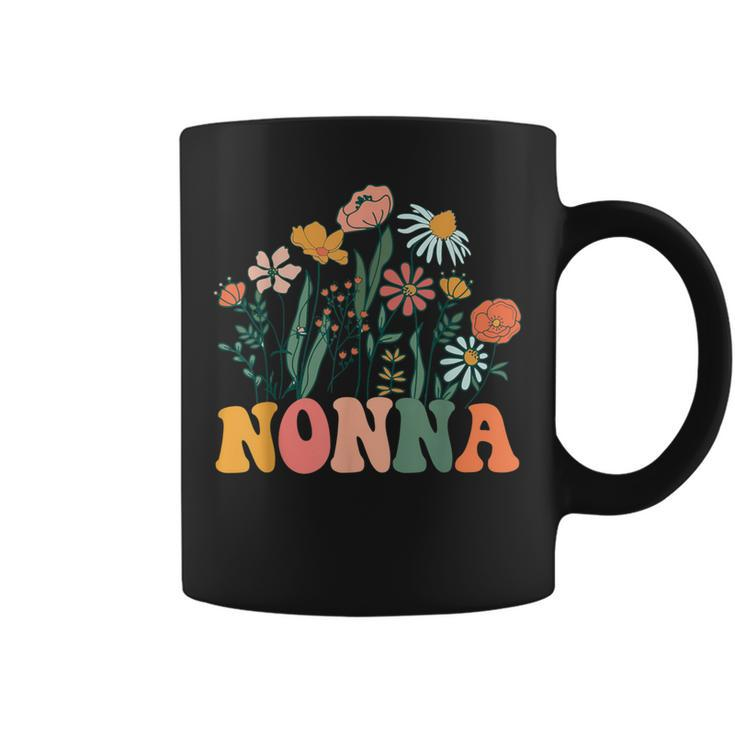 New Nonna Wildflower First Birthday & Baby Shower Coffee Mug