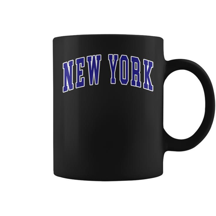 New York Text Coffee Mug