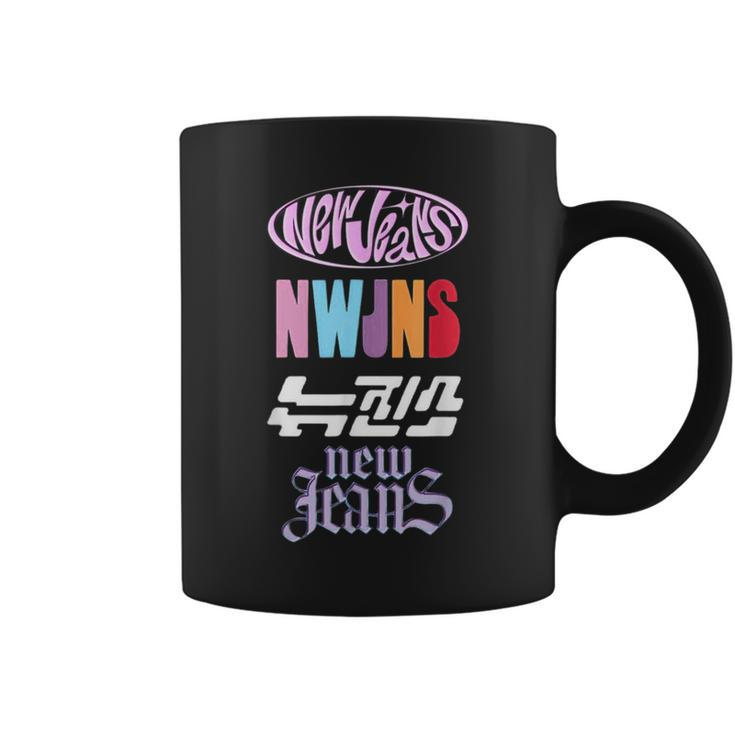 Newjeans New Jeans Nwjns Kpop Logos Women Coffee Mug