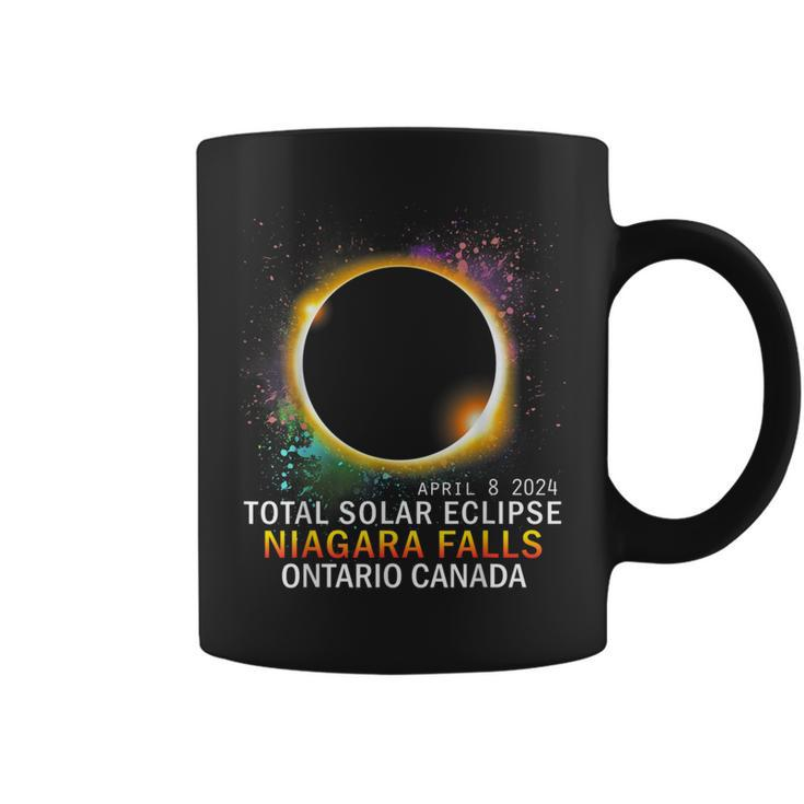Niagara Falls Ontario Canada Total Solar Eclipse 2024 Coffee Mug