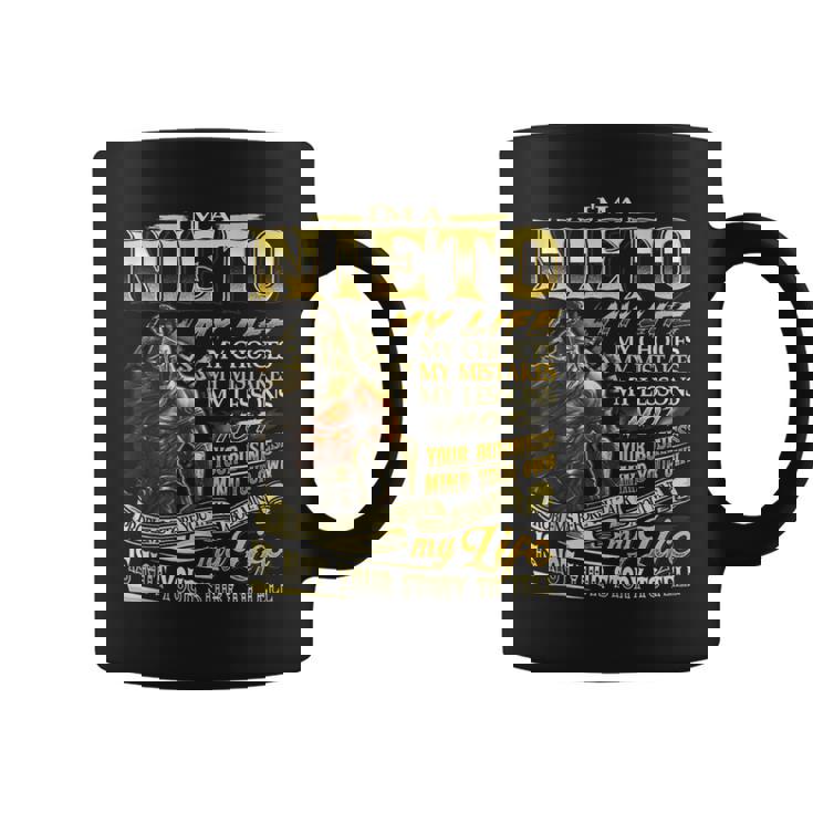 Nieto Family Name Nieto Last Name Team Coffee Mug