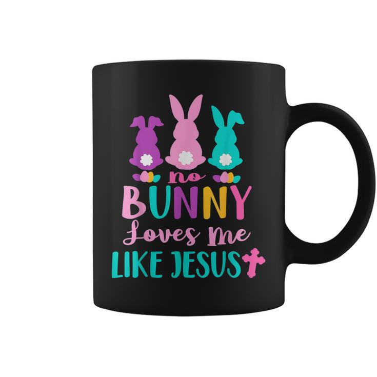 No Bunny Loves Me Like Jesus Easter Christian Religious Coffee Mug