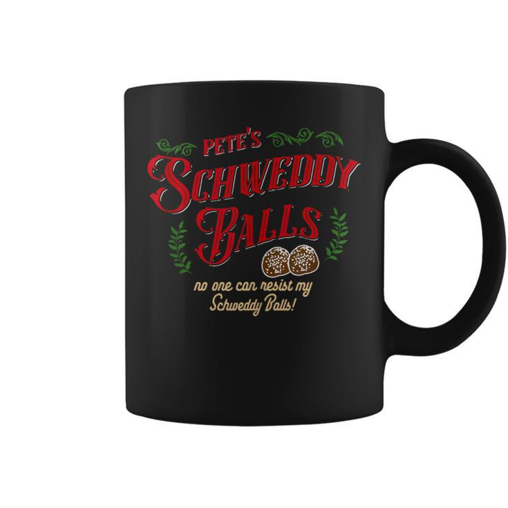 No One Can Resist My Schweddy Balls Christmas Coffee Mug