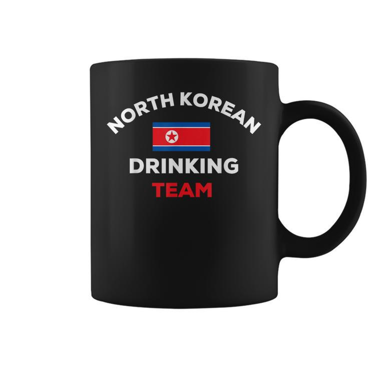 North Korea Flag Korean Beer Drinking Team Party Drunk Coffee Mug