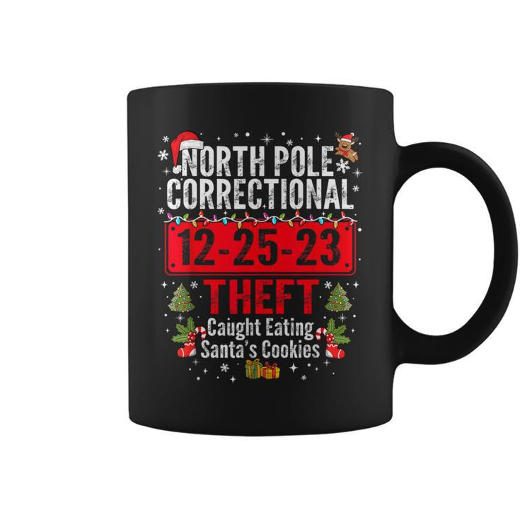 North Pole Correctional Theft Caught Eating Santa's Cookies Coffee Mug