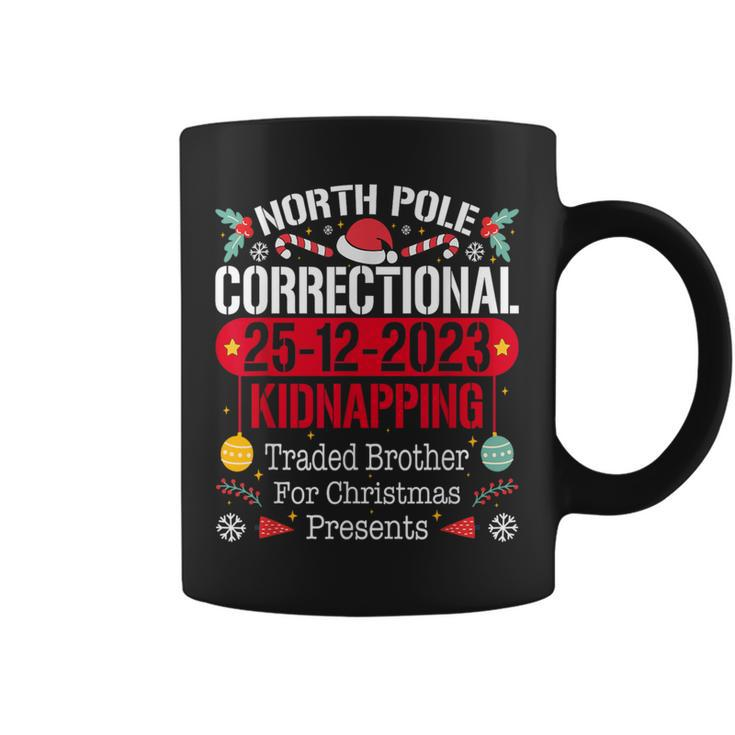 North Pole Correctional Kidnapping Traded Brother Christmas Coffee Mug