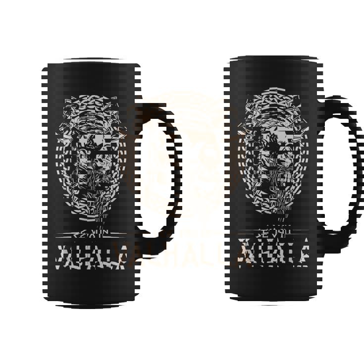 Nos Nos Vemos En Valhalla Viking Taza de café