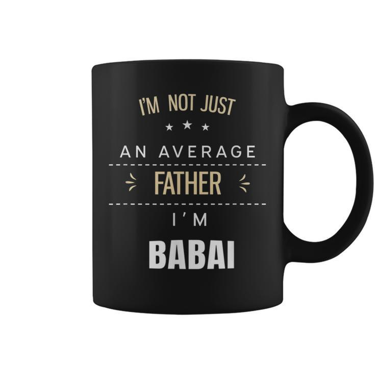 Not An Average Father Babai Albanian For Dad Coffee Mug