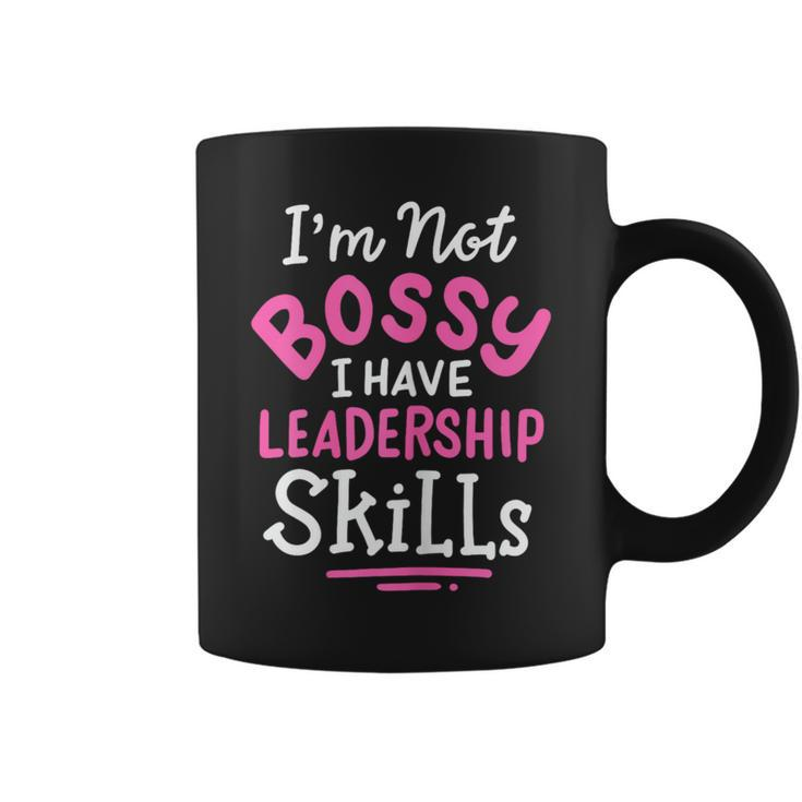 Im Not Bossy I Have Leadership Skills Entrepreneur Coffee Mug