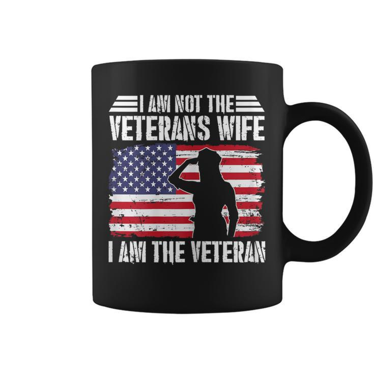 I Am Not The Veterans Wife I Am The Female Veteran Coffee Mug