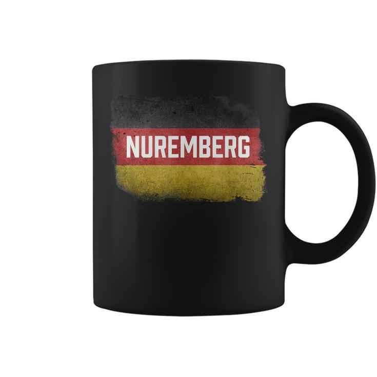 Nuremberg Germany German Flag Vintage Souvenir Coffee Mug