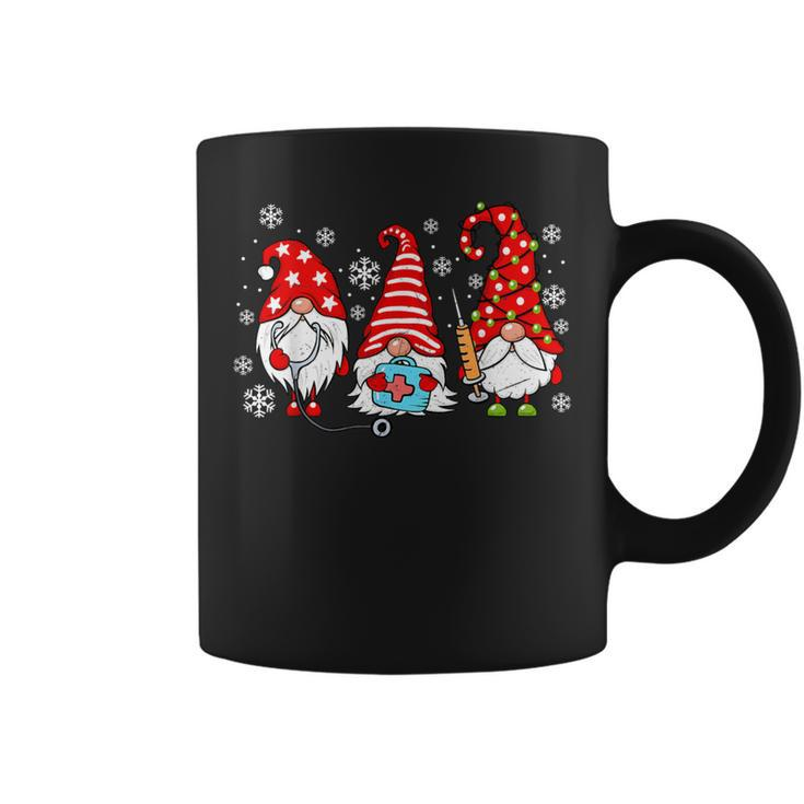Nurse Christmas Gnomes Xmas Scrub Top Er Rn Nursing Gnomies Coffee Mug
