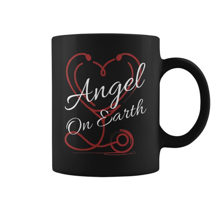 Nurse Cute Doctor er Angel On Earth Nurse Coffee Mug
