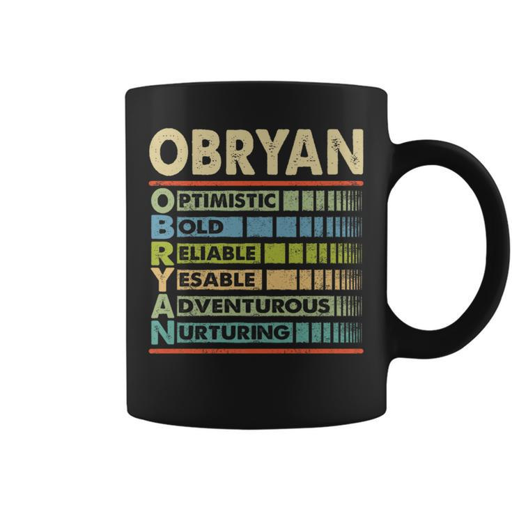 Obryan Family Name Obryan Last Name Team Coffee Mug