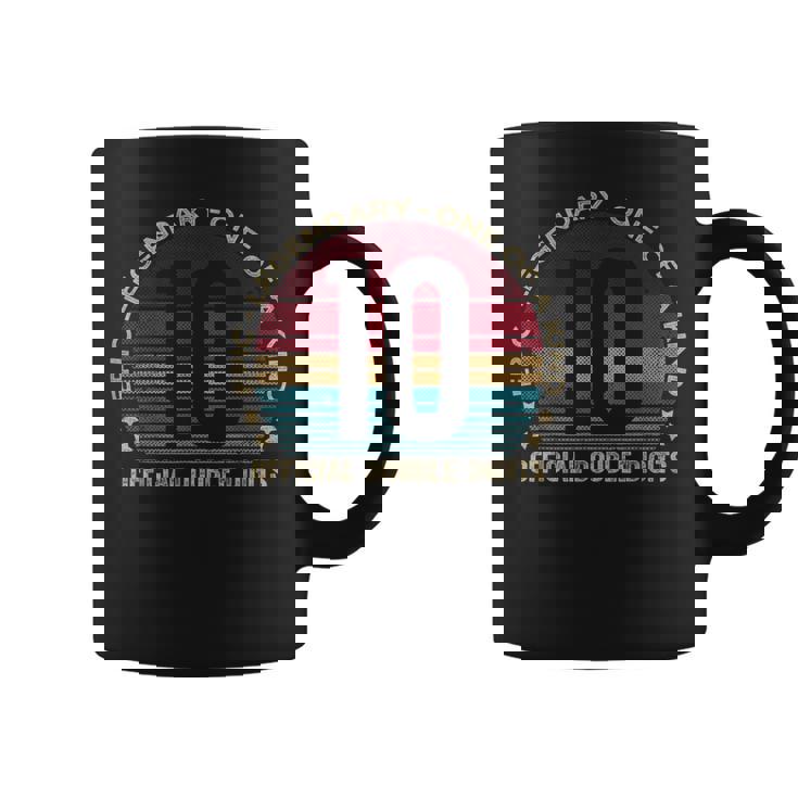 Official Double Digits 10 Year Old 10Th Birthday Coffee Mug