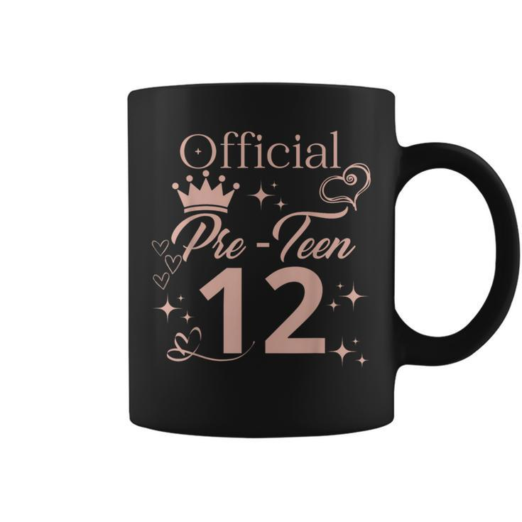Official Pre-N 12 Rose Theme Girl's 12Th Birthday Party Coffee Mug
