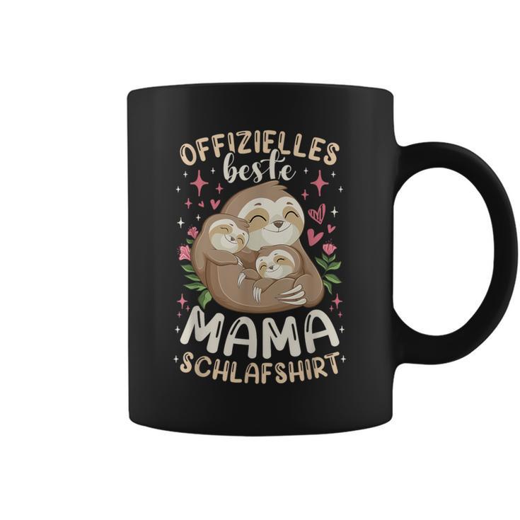 Offizielles Beste Mama Schlaf Mutter Faultier Muttertag Tassen