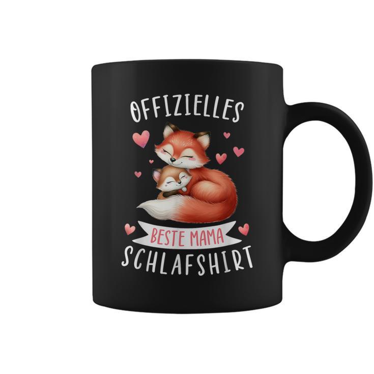 Offizielles Beste Mama Schlaf Muttertag Fuchs Mama Tassen