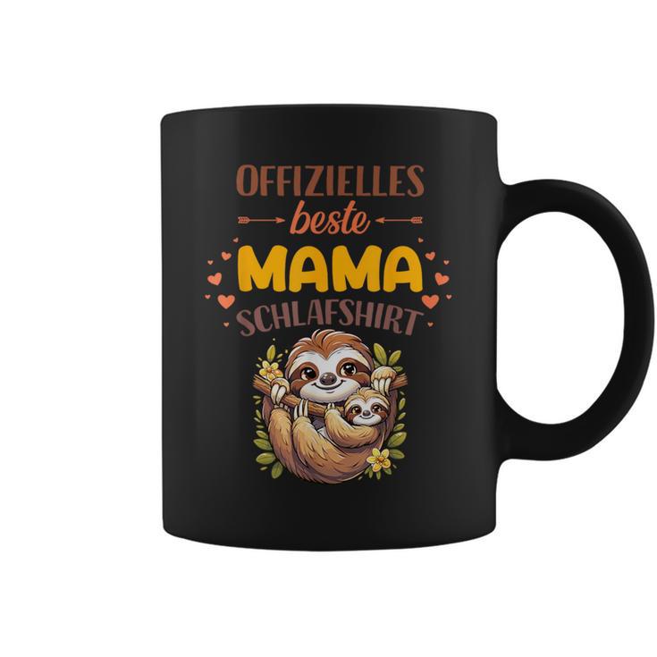 Offizielles Beste Mama Schlafanzug Schlafoutfit Muttertag Tassen