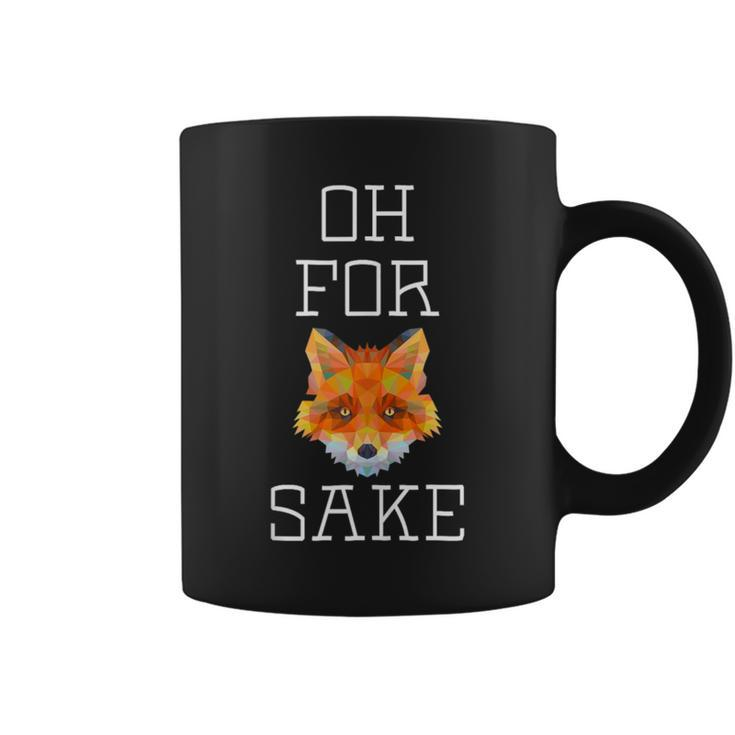 Oh For Fox Sake Pun Cute Animal T Coffee Mug