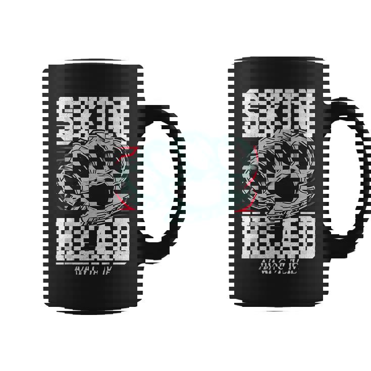 Oi Skinhead Girl Punk Taza de café