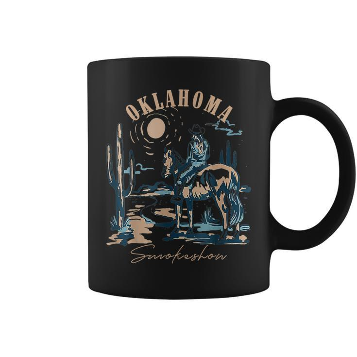 Oklahoma Smokeshow Western Oklahoma Smokeshow Cowboy Rodeo Coffee Mug