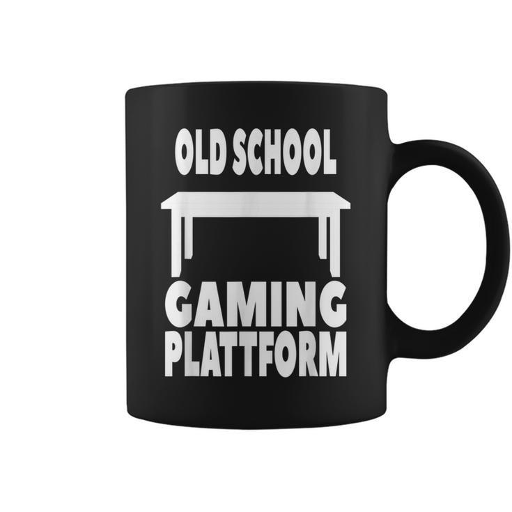 Old School Gaming Platform For Board Players Coffee Mug