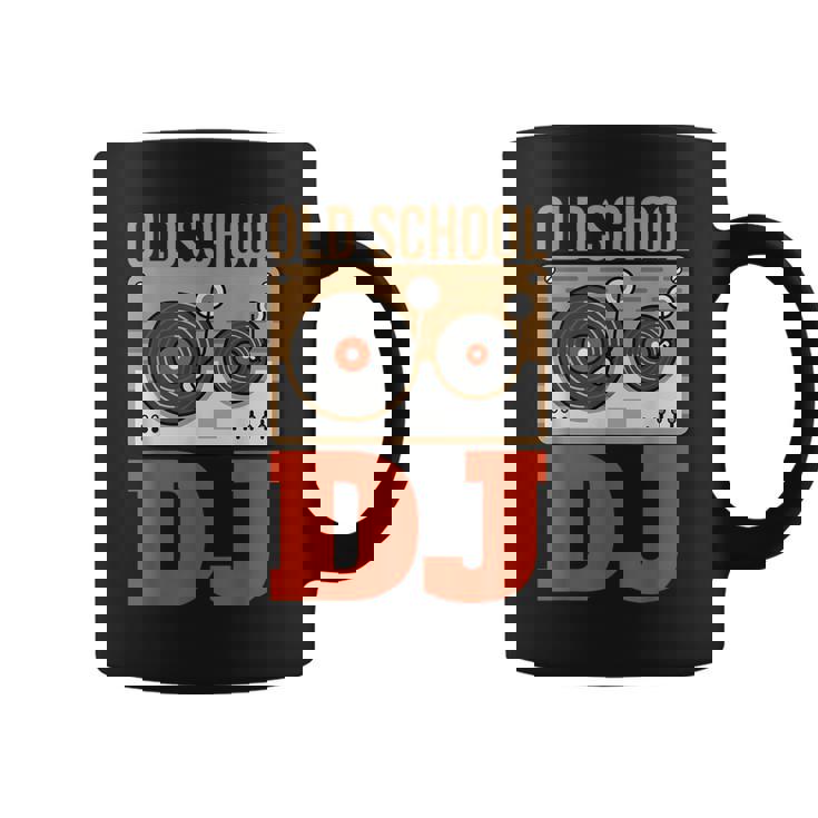 Oldschool Dj Deejay Dj Music Taza de café