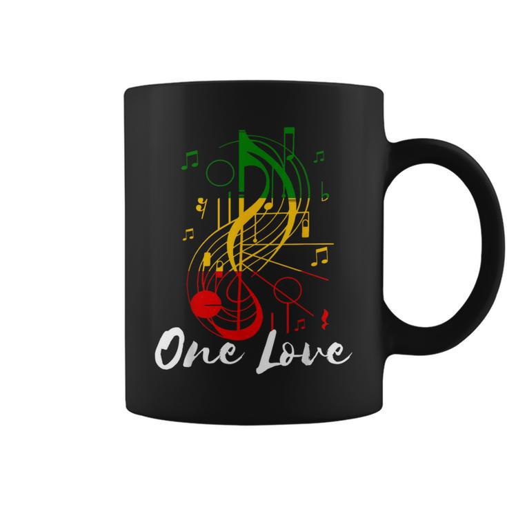 One Love Rastafarian Reggae Music Rastafari Roots Reggae Coffee Mug
