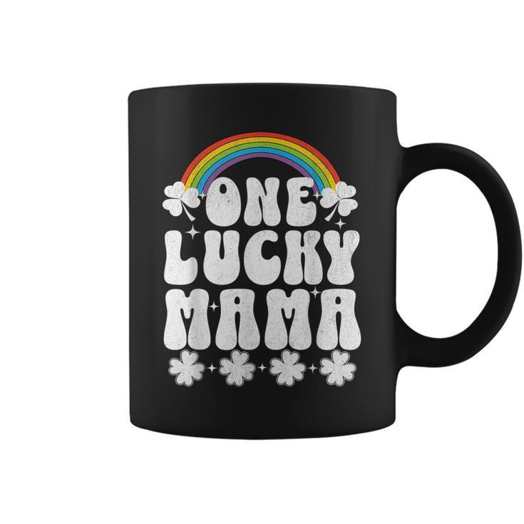 One Lucky Mama St Patrick's Day Lucky Mom Mother Coffee Mug