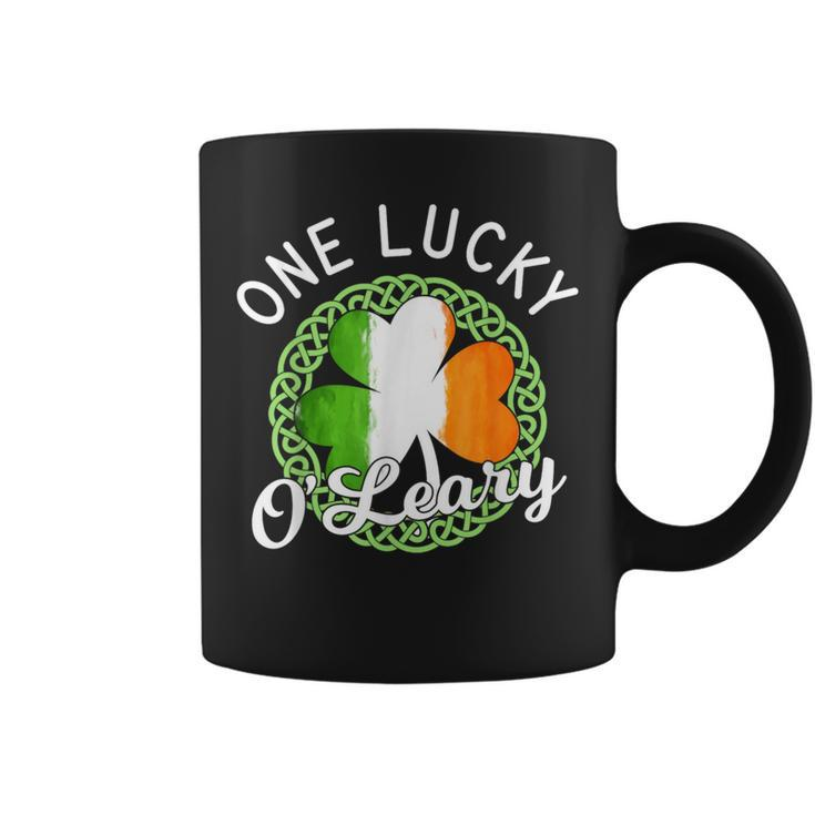 One Lucky O'leary Irish Family Name Coffee Mug