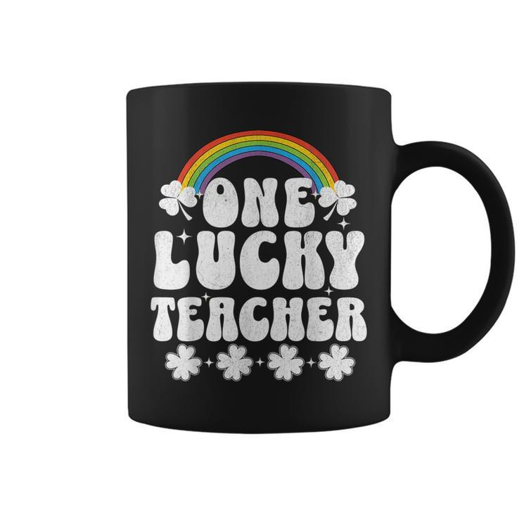 One Lucky Teacher St Patrick's Day Teacher Coffee Mug
