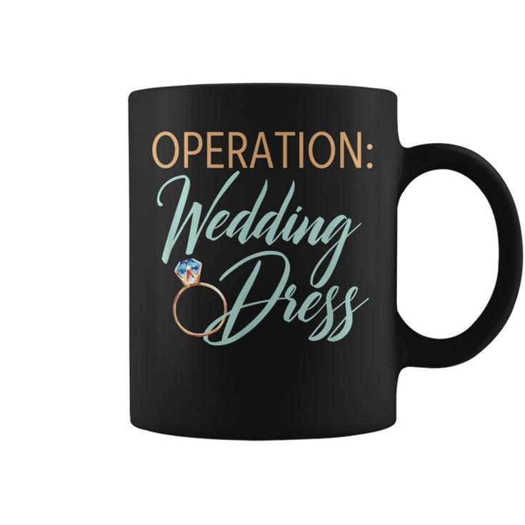 Operation Wedding Dress Wedding Workout Fitness Bride Coffee Mug