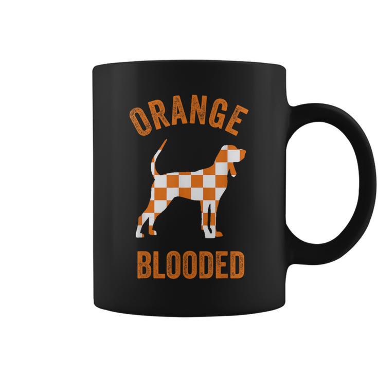 Orange Blooded Tennessee Hound Native Home Tn State Pride Coffee Mug