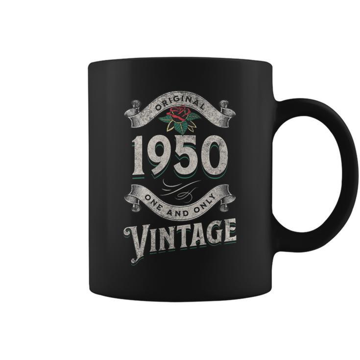 Original 1950 One And Only Vintage Men Birthday Coffee Mug