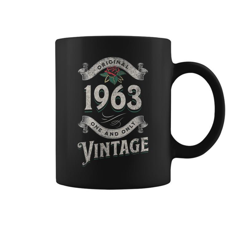 Original 1963 One And Only Vintage Men Birthday Coffee Mug