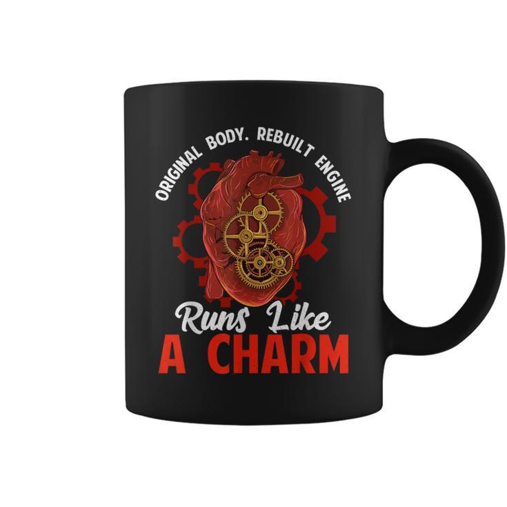 Original Body Rebuilt Engine Runs Like A Charm Heart Surgery Coffee Mug