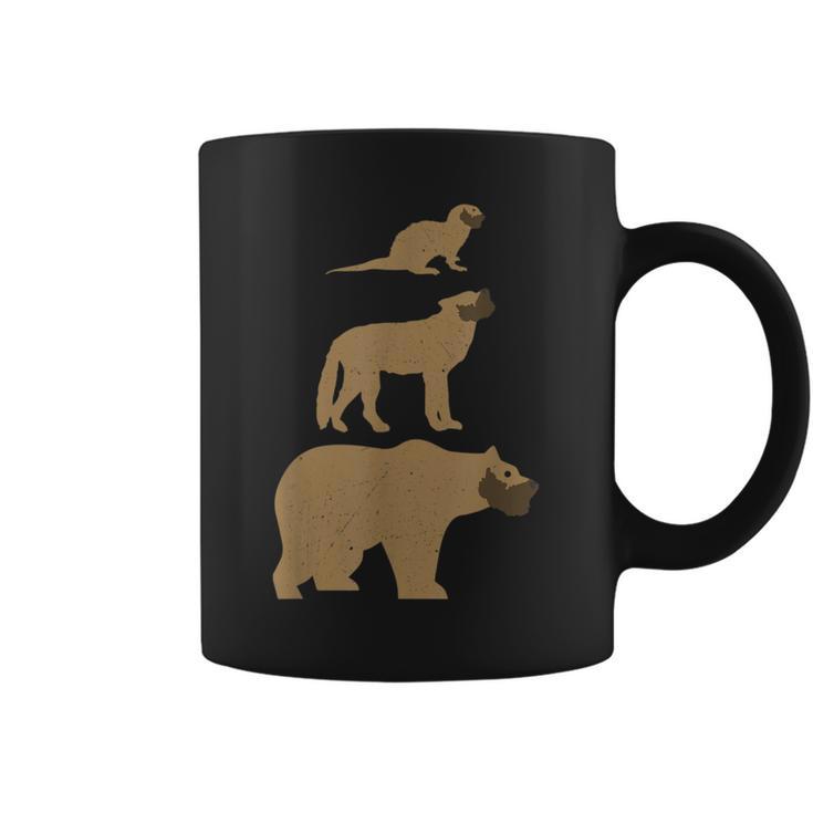 Otter Wolf Bear Gay Slang Lgbt Pride Coffee Mug