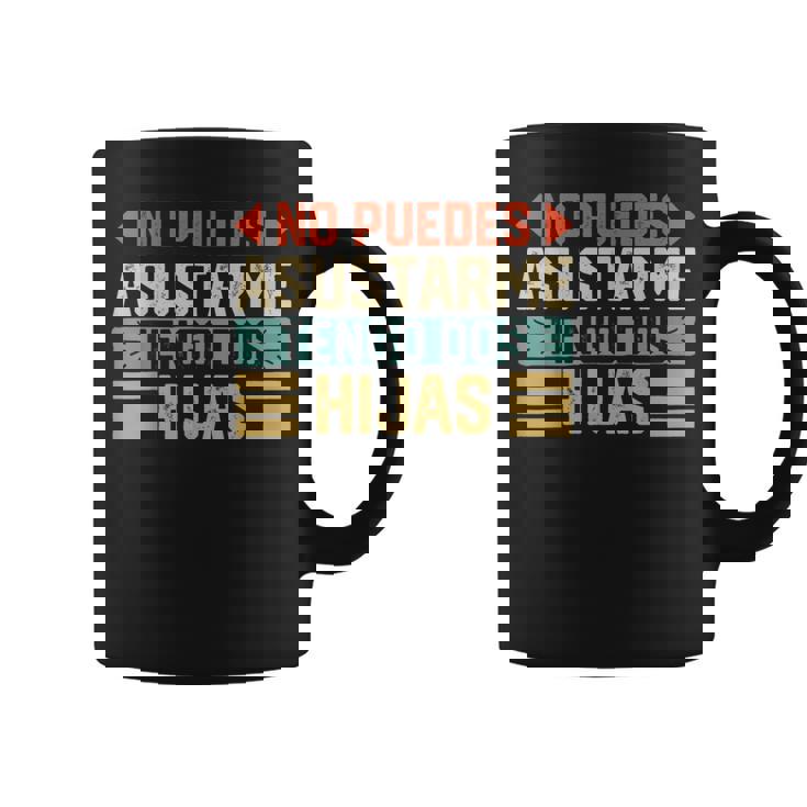 Padre E Hija Papá E Hija Tengo Dos Hijas Taza de café