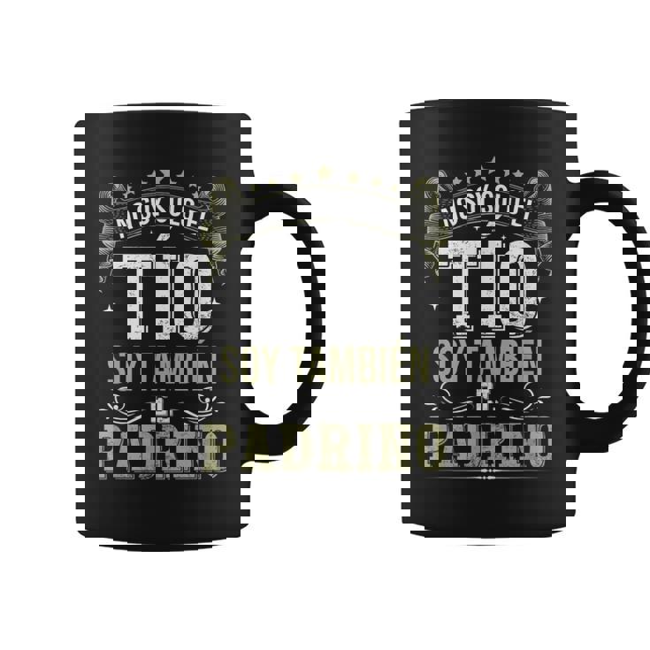 Padrino Regalo No Soy Solo El Tío Soy También El Padrino Taza de café
