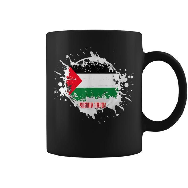 Palestinian Territory Splash Coffee Mug