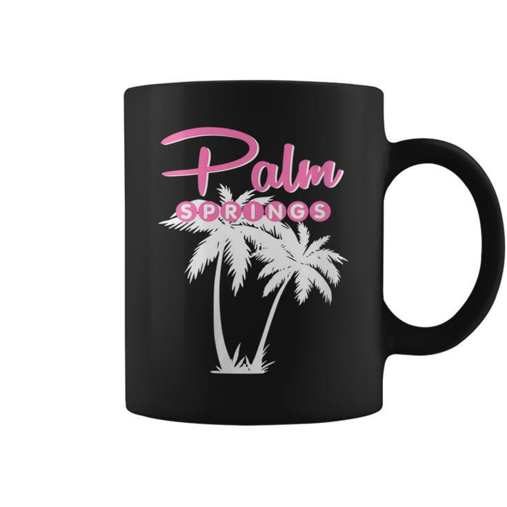 Palm Springs Retro Vintage California Palm Tree Coffee Mug