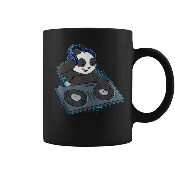 Panda Bear Dj Music Disc Jockey Disco Musician Turntable Coffee Mug
