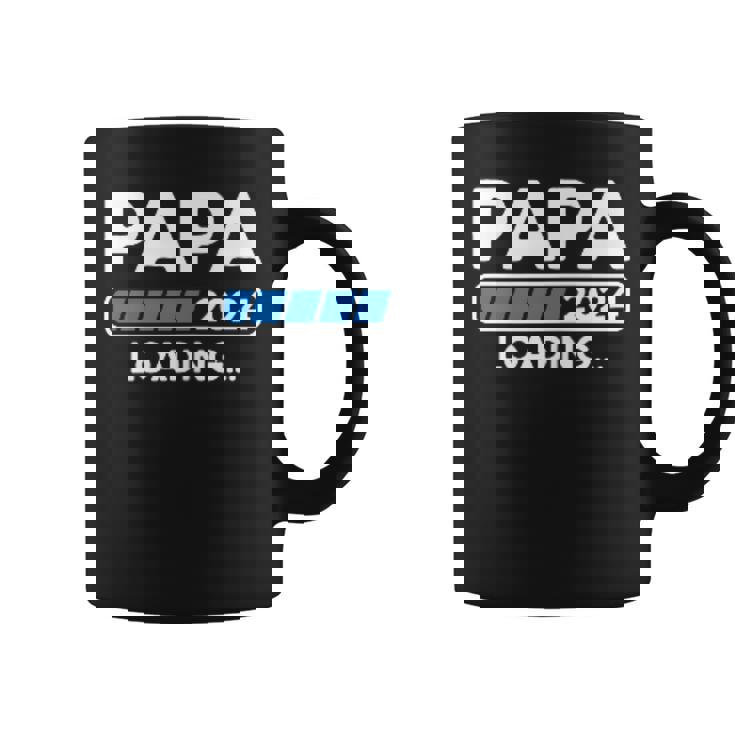 Papa 2024 Cargando Anuncio De Embarazo Soon To Be Papa Taza de café