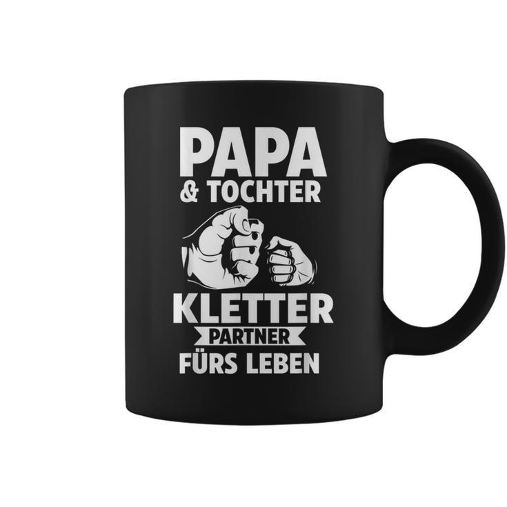 Papa & Tochter Kletterpartner Climbing Tassen