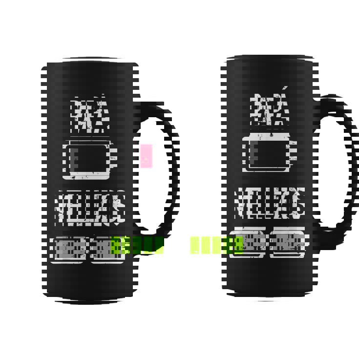 Papá Batería Baja Mellizos Para Día Del Padre Taza de café