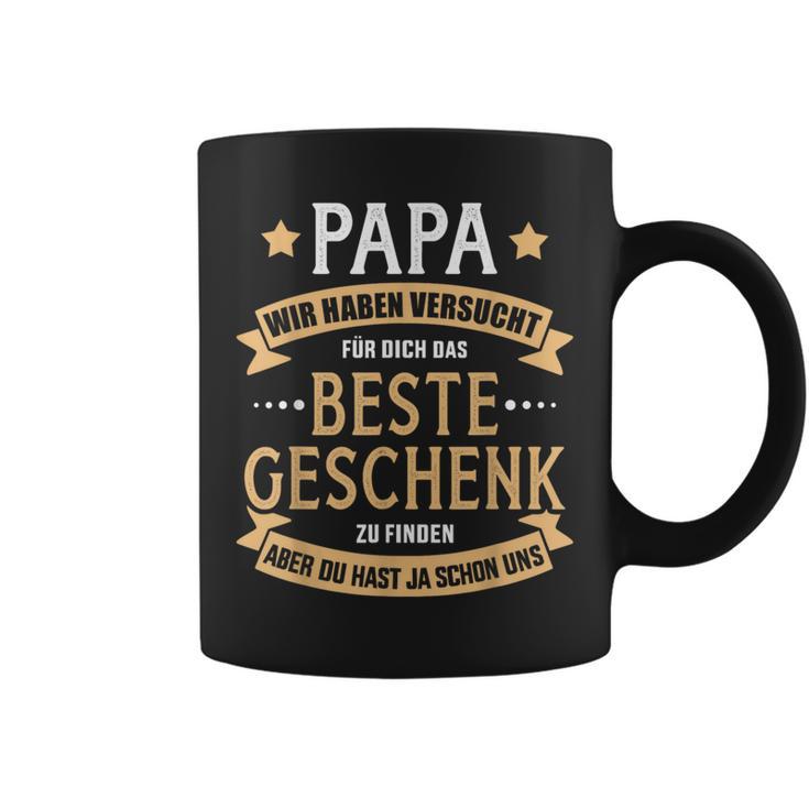 Papa Beste Geschenk Hast Uns Füratertag Und Geburtstag Tassen