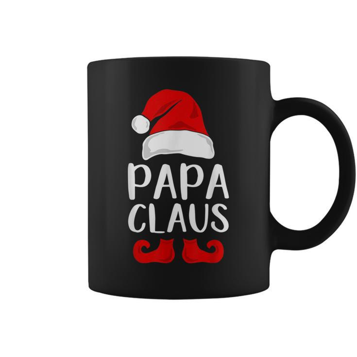 Papa Claus Grandpa Santa Claus Red Christmas Hat Coffee Mug