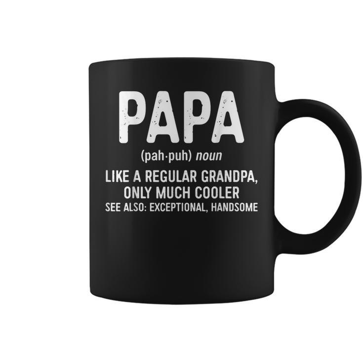 Papa Definition Father's Day Coffee Mug