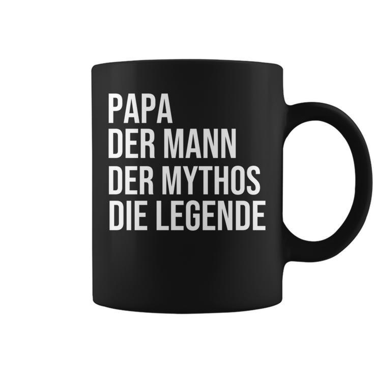 Papa Der Mann Der Mythos Die Legende Long-Sleeved Tassen